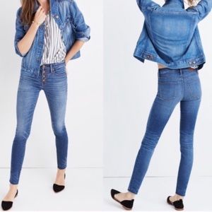 Madewell 9” High Riser Skinny Skinny